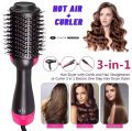 Face Value Hair Dryer Brush 3-in-1 Hot Air Brush Hair Styling Machine Brush for Women Fast Drying Styling Straightening Curling Hair Brush Set Suitable for All Hair Types. 
