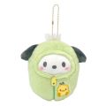 Sanrio Kawaii Kuromi My Melody Piano Sleeping Bag Cinnamoroll Plush Toys Keychain Pendant Decoration Girl's Kids Birthday Gift. 