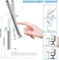 Mobile Phone Stand Holder Foldable & Adjustable – Flexible Cell Phone Desk Stand Universal Holder for All Smartphones – Portable Table Mobile Stand. 