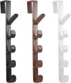 5 Level Over Door Hook for Hanging Coat Hangers, Hats, Purses, Backpacks, Purses, Jackets and Other Items. (1 Piece). 