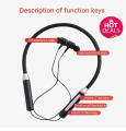 Headphones,Handfree,EarPhone, Bluetooth Neckband Magnetic Earphones Sport Running Earbuds Waterproof Bluetooth 5.2 Headset With Mic. 