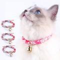 Cat Necklace With Bell - Adjustable. 