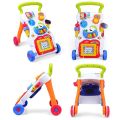 Haunger 4 in 1 Baby Sit-to-Stand Musical children Activity Walker Musical Learning Toys, Push Walker, Gift for Infants and Toddlers. 