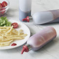 BBQ Kitchen Silicone Squeeze Bottle Condiment Dispenser Sauce Mayonnaise Squeeze Jar Vinegar Oil Ketchup Jam Bottle. 