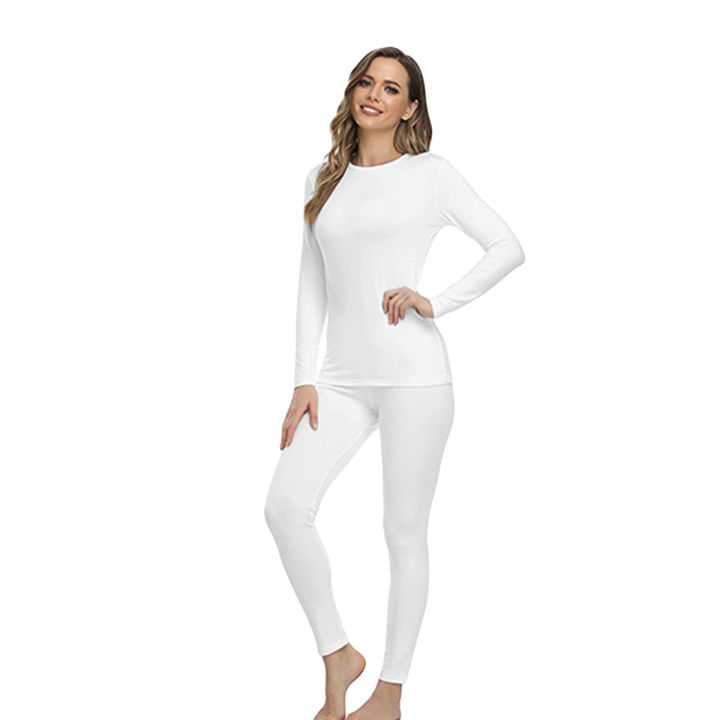 Aminos White Thermal Suit For Women Dress For Girls/ Women | Daraz.pk