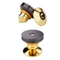 4 Set Gold Speaker Spike with Floor Discs Stand Foot Isolation Spikes Professional Speaker Accessories. 