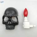 Human Skull Wall Lamp Decor Gothic Halloween Night Light Plug in Party Atmosphere Light. 