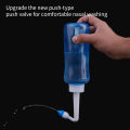 Kebidu 300ml Automatic Valve Nasal Irrigator Nose Wash Cleaner Neti Pot Bottle Prevent Allergic Rhinitis Sinus Rinsing Health Care. 