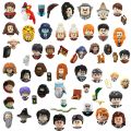 Movie Mini Doll Harri Action Figures Building Block Head Bricks Toy for Children Kid Gift for Boy Model Magic Animal Owl. 
