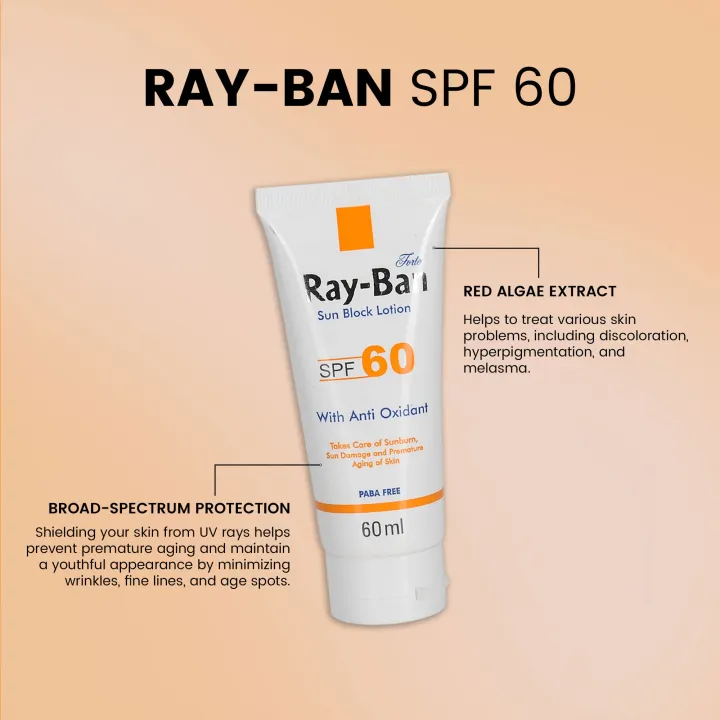 Wisdom%20Pharma%20Ray-ban%20Forte%20Sun%20Block%20Lotion%20SPF-60%20With%20Anti-Oxidant%20For%20Men%20&%20Women%20%7C%20Sunblock%20for%20Oily%20&%20Dry%20Skin%20%7C%20Original%20Sun%20Block%20%7C%20Sun%20Protection%20Cream%20%7C%20Best%20Sunblock%20in%20Pakistan%20%7C%20No%20White%20Cast%20%7C%20Lightweight%20&%20Non%20Greasy%20%7C%2060ml%20-%20Image%207