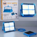 UXI 100-Watt Multifunctional Rechargeable LED Solar Flood Light With Removable Solar Plate. 