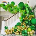 20pcs 9 inch Green Latex Balloons for birthday Garland wedding Party Baby Boy Shower Decorations helium balloon. 