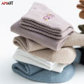 BTS BT21 Embroidery Korean Cute Thin Cotton Short Ankle Socks for Adults. 