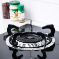 10Pcs/Set Aluminum Foil Stove Burner Protector Cover Square Round Oven Stove Top Oil Proof Cleaning Pad. 