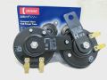 DENSO COMPACT DOUBLE HORN WITH BUILT IN CUTOUT 12V 4AMP 111DB FOR MOTORBIKE AND CARS \ LOUD HORN DENSO ORIGINAL 12V 4AMP 111DB FOR MOTORCYCLE AND CARS. 