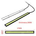 1pc COB LED Car Lamp External Lights Auto Waterproof Car Styling Daytime Driving Fog Lights Vehicle Running Light Car Gadgets-Pink. 