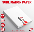 Sublimation Paper A4 Size 100 g 50 Sheets. 