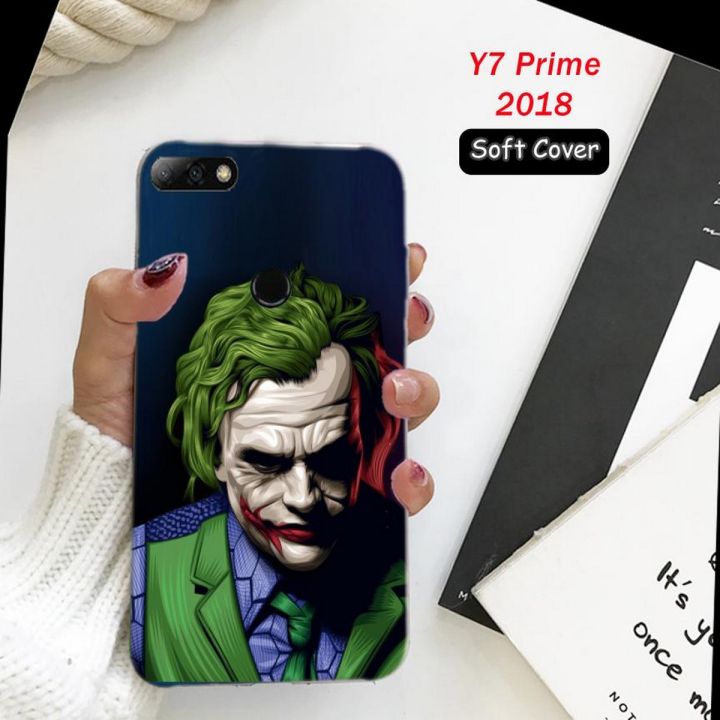 Huawei Y7 Prime 2018 Back Cover Joker Soft Cover