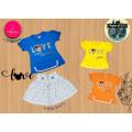 High Quality New summer Collection for Baby girl clothes, Sweatshirt And Fancy Cotton Sacult, New style and super soft baby girl outfit for 0-9 months age....... 