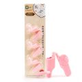 3pcs/pack Portable Silicone Training Chopsticks Connector Bear Chopsticks Corrector Finger Cover Children's Training Chopsticks Chopstick Helpers Kitchen Tableware Kids Enlightenment. 