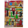 19pcs Plastic Tools Set For Kids Pretend Playset Early Education. 