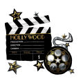 Movie_Production_Accessories Foil Balloon Collection, Radio Microphone, Glasses, Hollywood Film Balloons, Reel & Clapboard, Camera Action For Birthday, Wedding, Events Party Decoration, Tiktoker, Blogger, Blog, Vlogger, Youtuber, Prop Balloons. 