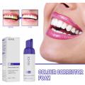 45ml Teeth Whitening Cleansing Toothpaste Foam V34 Colour Corrector Teeth Sensitive Stain Removal Reduce Yellowing Teeth Care. 