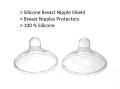 Silicone Protectors For Nursing Moms - Breastfeeding Baby | Protects from Baby Bites. 