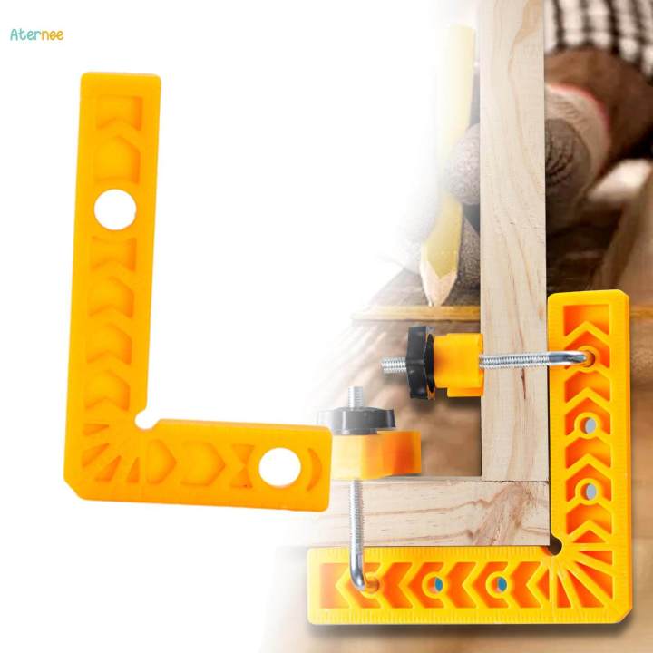90%20Degree%20Positioning%20Squares%20Right%20Angle%20Clamp%20Orange%20Woodworking%20Tool%203%20Inch%20-%20Image%207