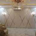 Acrylic Golden | Silver Mirror Strips 1 inch x 96-inch Self Adhesive Double Tape for Furniture and Wall Decor Bedroom Decor Living Room Decor. 
