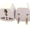 Europe Plug To Universal Adapter 3 Pins To 2 Pins Round Pin Switch Travel Converter Shoe Adapter 13A Charger Plug. 
