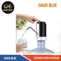 OASIS BLUE Wireless Smart Electric Water Pump Dispenser Bottle Portable Beverage Suction Automatic Suction Pump for Home Travel. 