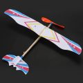 Elastic Rubber Band ed DIY Foam Plane Model Kit Aircraft Educational Toy. 