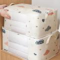 1Pcs High-capacity Quilt Storage Bags With Zipper/Foldable Bed Sheets Collecting Pouch Organizer/Moisture Dustproof Proof Organizer /Quilt Clothes Storage Bag. 