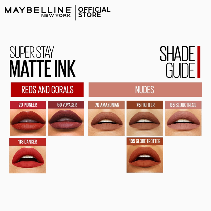 Maybelline New York SuperStay Matte Ink Liquid Lipstick - 65 Seductress