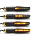 LED Turn Signal Indicator Audi Style 4 Pcs for Motorcycle / Bike. 