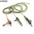 1 x Carp Fishing Leadcore Line PE Braided Line Hair Rigs carp litcor Safety Lead Clips Quick Change Swivel. 