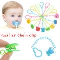 1 Pcs Baby Pacifier Clip Holder Cute Cartoon Shape Pacifier Clip Soother Chain. 