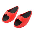 Slimming Slippers Designer Ladies Sandals EVA Lightweight Indoor Thin Leg Red 27x12x12CM. 
