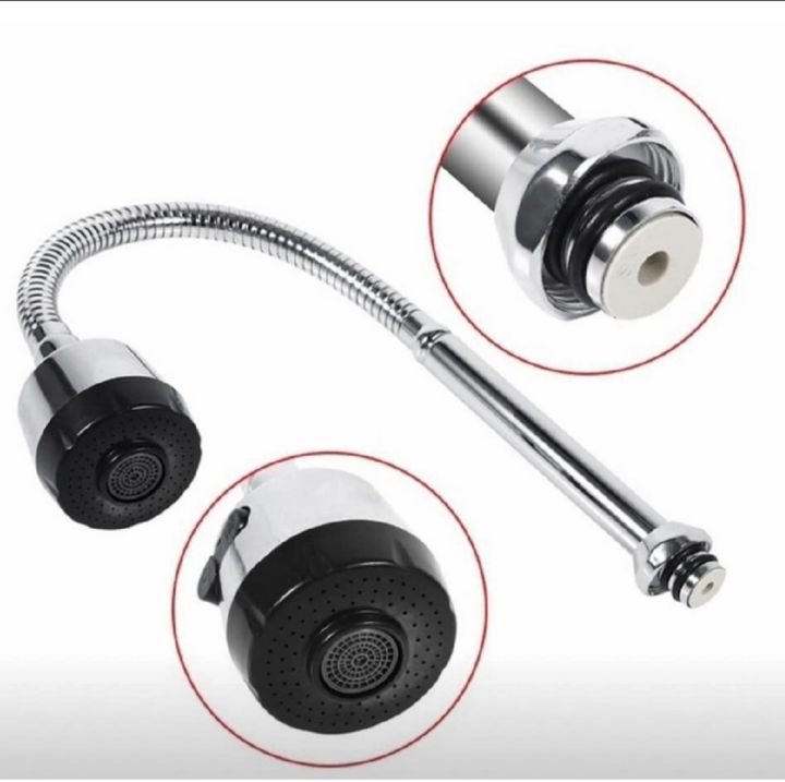 Flexible Kitchen faucet Sink mixer shower neck & Hoes 360 Rotating     kitchen tapeware bathroom tapeware  fittings home living indoor outdoor