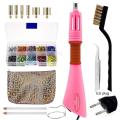 Topsky Iron-on Hotfix Applicator Set Wand Crystal Gem Rhinestone Setter Tool. 