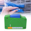 Optical Fiber Connector Cleaner, Fiber Optic Cleaning Box ABS Long Service Life for SC FC ST LC. 