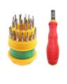 Pack Of 2 9 Pcs Tool & 31 In 1 - Universal Magnetic Screw Driver Kit - Multicolor. 