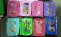 LUNCH BOX SCHOOL TIFFEN Different Colours Red, Pink, Blue, Aqua, Purple. 