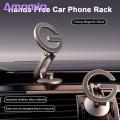 Small Space-saving Phone Holder Foldable Magnetic Suction Car Phone Mount 360 Degree Rotatable Dashboard Holder Car Phone Holder. 
