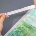 【Poggioio】 20M Adhesive Masking Tape White Writable Tape for Art Painting Sketch Car Sticker DIY Painting Paper School Supplies Stationery. 