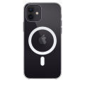 Iphone 12 back cover/ case. Apple Clear Magnetic Phone Case for iPhone 12.Compatible with MagSafe. Iphone. iPhone 12 Official Clear Case with MagSafe Original Apple Transparent Cover. Luxurious Chrome Magsafe Cover for iPhone 12.. 