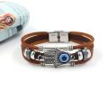 Game The Last of Us 2 Part 2 Ellie Dina Bracelet Cosplay Devil's Eye Blue Beads Bracelets Fan Gift Collection Costume Accessorie. 