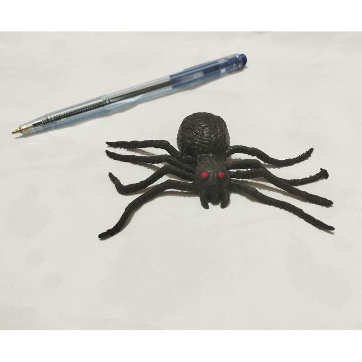 Soft Rubber Spider Makri Toy For Prank And Fun
