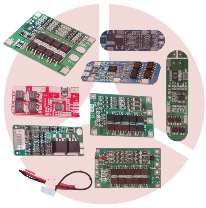 LI'VOLT; 3s, 4s, 5s BMS 10 ,30 ,40 , 60 Amp BMS for 18650 Lithium ion battery cells. High quality BMS for 3s lithium battery